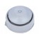 Grommet | with bulkhead | Ømount.hole: 13mm | EPDM | grey | Size: M12 image 2