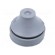 Grommet | with bulkhead | Ømount.hole: 17mm | EPDM | grey | Size: M16 image 1