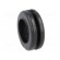 Grommet | with bulkhead | Ømount.hole: 19mm | Øhole: 16mm | PVC | black paveikslėlis 3