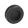 Grommet | with bulkhead | Ømount.hole: 19mm | Øhole: 16mm | PVC | black paveikslėlis 5