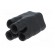 Cable breakout | glued | black | elastomer | -75÷150°C | No.of term: 4 image 2