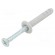 Plastic anchor | with screw | 5x30 | zinc-plated steel | N | 100pcs. фото 1