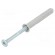 Plastic anchor | with screw | 6x40 | zinc-plated steel | N | 50pcs | 6mm paveikslėlis 1