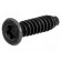 Screw | 3x12 | Head: countersunk | Torx® | steel | black finish image 1