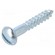 Screw | for wood | 5x30 | Head: button | slotted | 1,2mm | steel | zinc image 1