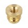 Threaded insert | brass | M1,6 | BN 37901 | L: 2mm | for plastic image 2