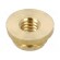 Threaded insert | brass | M2,5 | BN 37905 | L: 1.85mm | for plastic image 2