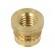 Threaded insert | brass | M3,5 | BN 37901 | L: 4.1mm | for plastic image 2