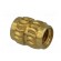 Threaded insert | brass | without coating | M3 | BN: 1934 image 5