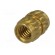 Threaded insert | brass | without coating | M3 | BN: 1934 фото 3
