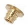 Threaded insert | brass | M3 | BN 37896 | L: 4.1mm | for plastic image 1