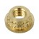 Threaded insert | brass | M3 | BN 37905 | L: 1.85mm | for plastic paveikslėlis 1