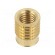 Threaded insert | brass | M8 | BN 37885 | L: 13.8mm | for plastic paveikslėlis 1