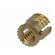 Threaded insert | brass | without coating | M3 | BN: 1046 | L: 4.72mm paveikslėlis 2