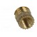 Threaded insert | brass | without coating | M3 | BN: 1046 | L: 4.72mm paveikslėlis 9