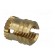 Threaded insert | brass | without coating | M3 | BN: 1046 | L: 4.72mm paveikslėlis 4