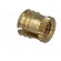 Threaded insert | brass | without coating | M3 | BN: 1046 | L: 4.72mm image 8