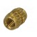 Threaded insert | brass | without coating | M3 | BN: 1934 фото 7