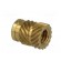 Threaded insert | brass | without coating | M4 | BN: 1052 | L: 8.2mm image 4