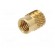 Threaded insert | brass | without coating | M5 | BN: 1054 | L: 8.3mm image 3