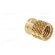 Threaded insert | brass | without coating | M5 | BN: 1054 | L: 8.3mm paveikslėlis 5