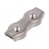 Rope clamp duplex | acid resistant steel A4 | for rope | Ørope: 5mm image 1