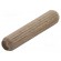 Assembly stud | wood (beech) | Ø: 8mm | L: 40mm | 150pcs. image 1