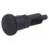 Indexing plungers | Thread: M10 | Plating: black finish | 5mm image 1