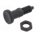 Indexing plungers | Thread: M16 | Plating: black finish | 8mm image 1