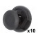 Rivet | 10pcs | Citroën,Fiat,Lexus,Peugeot,Suzuki,Toyota | black image 1