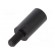 Screwed spacer sleeve | cylindrical | polyamide | M4 | M4 | 15mm | black paveikslėlis 2
