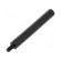 Screwed spacer sleeve | cylindrical | polyamide | M4 | M4 | 55mm | black paveikslėlis 2