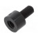 Screwed spacer sleeve | cylindrical | polyamide | M4 | M4 | 5mm | black image 1