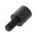 Screwed spacer sleeve | cylindrical | polyamide | M4 | M4 | 8mm | black paveikslėlis 2