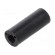 Spacer sleeve | cylindrical | polyamide | M2 | L: 10mm | Øout: 4mm | black image 2