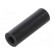 Spacer sleeve | cylindrical | polyamide | M2 | L: 12mm | Øout: 4mm | black фото 2