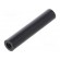 Spacer sleeve | cylindrical | polyamide | M4 | L: 40mm | Øout: 8mm | black image 1