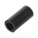 Spacer sleeve | cylindrical | polyamide | M2 | L: 8mm | Øout: 4mm | black фото 2