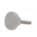 Knob | Ø: 16mm | Ext.thread: M4 | 16mm | H: 9.5mm | stainless steel image 2