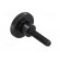 Knob | Ø: 16mm | Ext.thread: M4 | 16mm | H: 9.5mm | steel | knurled фото 3