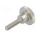 Knob | Ø: 20mm | Ext.thread: M5 | 20mm | H: 11.5mm | stainless steel image 4