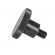Knob | Ø: 24mm | Ext.thread: M6 | 8mm | H: 15mm | steel | knurled image 3