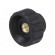 Knob | Ø: 25mm | Int.thread: M6 | 14mm | H: 19mm | polyamide | knurled image 1