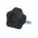 Knob | Ø: 32mm | Ext.thread: M6 | 20mm | H: 23mm | technopolymer (PP) image 8