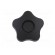 Knob | Ø: 32mm | Ext.thread: M6 | 20mm | H: 23mm | technopolymer (PP) image 7