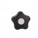 Knob | Ø: 32mm | Ext.thread: M6 | 30mm | H: 23mm | technopolymer (PP) image 9