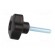 Knob | Ø: 32mm | Ext.thread: M6 | 30mm | H: 23mm | technopolymer (PP) image 3