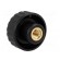 Knob | Ø: 32mm | Int.thread: M8 | 10mm | H: 22mm | polyamide | knurled image 4