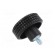 Knob | Ø: 39.5mm | Ext.thread: M6 | 10mm | H: 26.5mm | technopolymer PP image 4