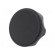 Knob | Ø: 45mm | Ext.thread: M10 | 20mm | technopolymer (PA) | Cap: black image 1